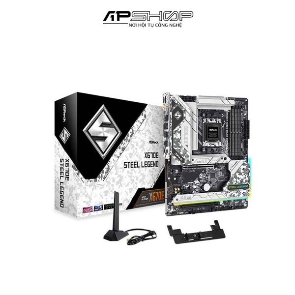 Mainboard Asrock X670E Steel Legend | Chính hãng