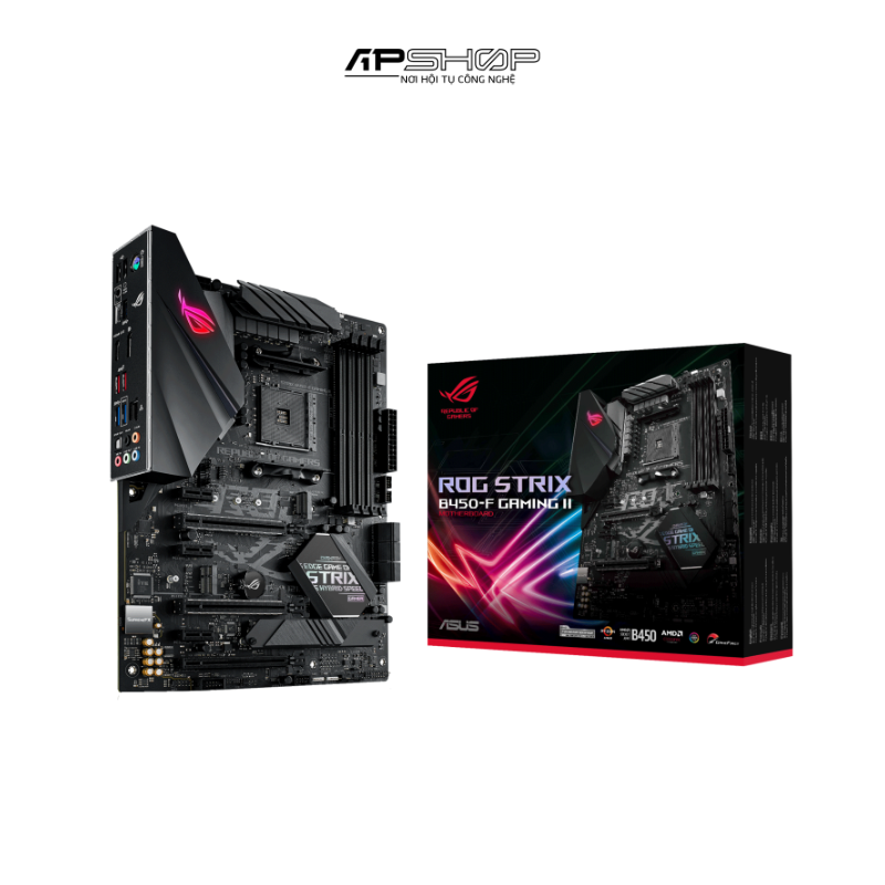 Mainboard Asus ROG STRIX B450-F GAMING II  Chính hãng