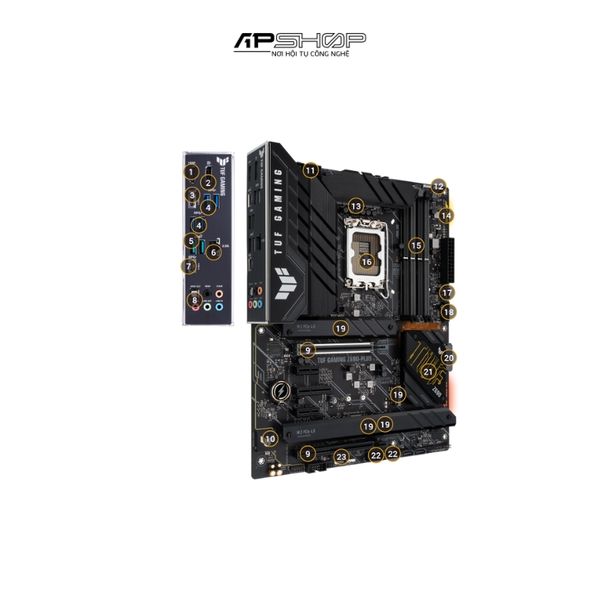 Mainboard Asus TUF GAMING Z690-PLUS | Chính hãng