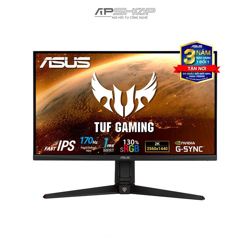 Màn Hình Asus TUF GAMING VG27AQGL1A ZaKu II Edition 2K 170Hz IPS