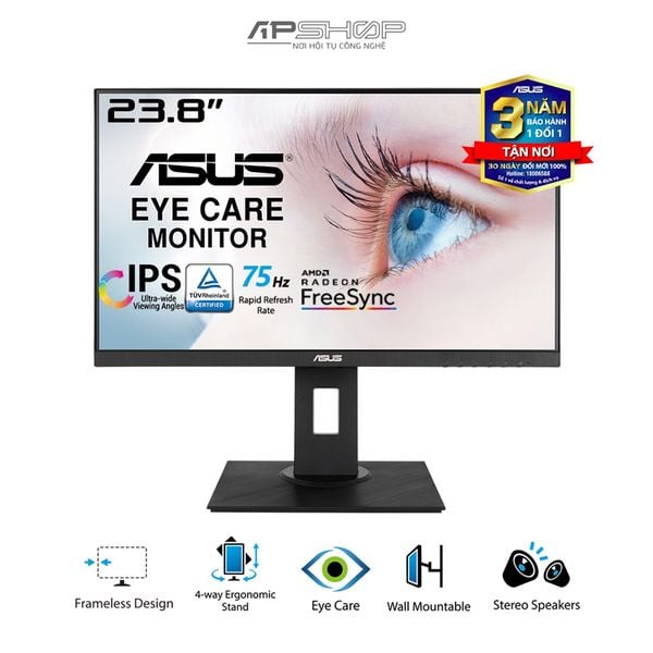 Màn Hình Asus VA24DQLB 23.8