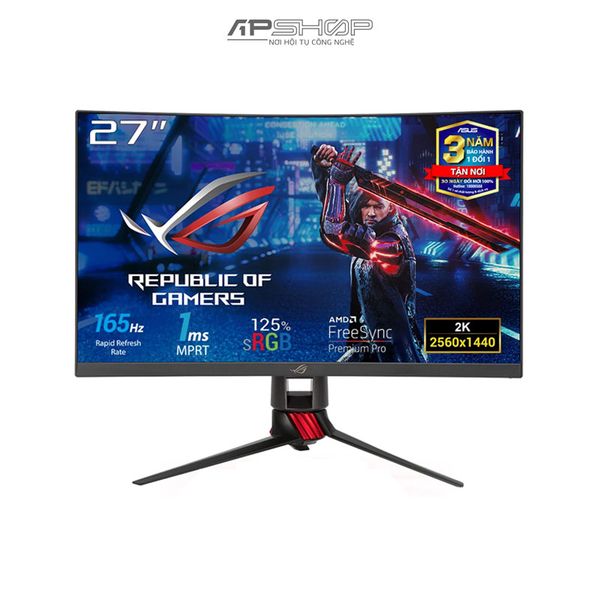 Màn Hình Asus XG27WQ - Curver - 2K - 165HZ