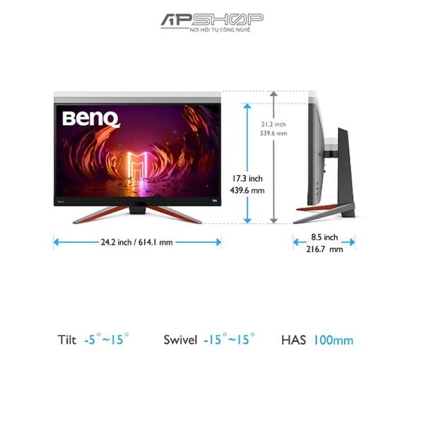 Màn Hình BenQ MOBIUZ EX2710Q 27