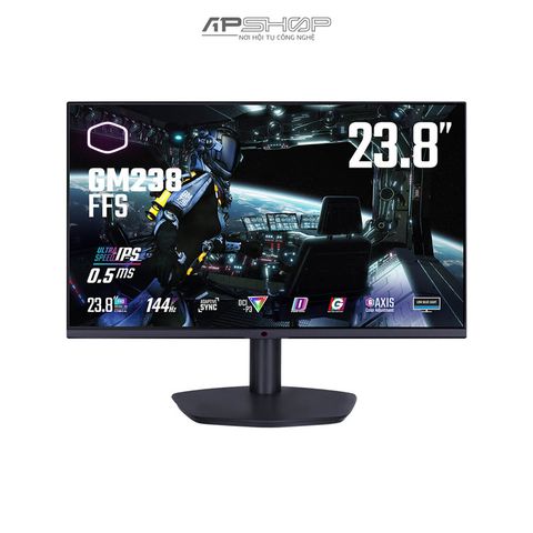 Màn hình CoolerMaster GM238-FFS 23.8" | Ultra-Speed IPS | 144Hz | FHD 1920x1080 | Chính hãng