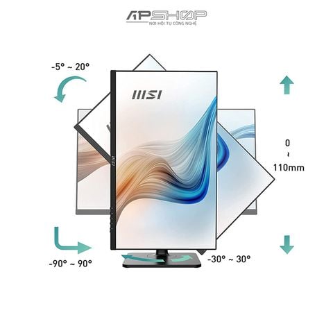 Màn hình MSI Modern MD241P 23.8" IPS Full HD 75Hz - apshop