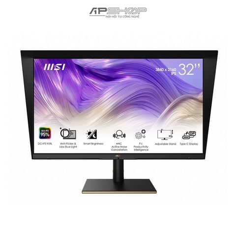 Màn hình MSI Summit MS321UP 32" IPS 4K 60Hz USB C | Chính hãng