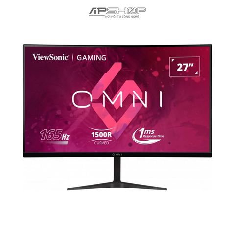 Màn hình Viewsonic VX2718-2KPC-MHD 27" VA 2K 165Hz | Chính hãng