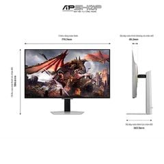Màn hình Samsung 32 Inch Odyssey OLED G8 G80SD UHD 240Hz