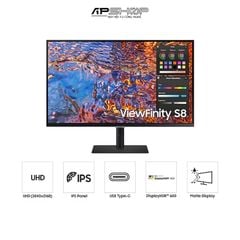 Màn hình Samsung 32 inch ViewFinity S8 S80PB UHD