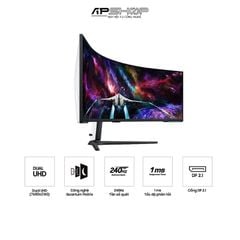 Màn hình Samsung Odyssey Neo G9 G95NC | Cong - 57 inch - VA - DUHD - 240Hz - 1ms