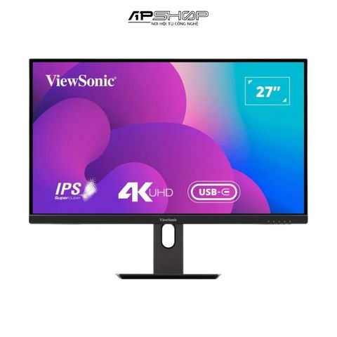 Màn hình ViewSonic VX2762U-4K 27" (IPS/4K/60Hz/3.8ms/HDR10/USBC/EyeProtech/DP)