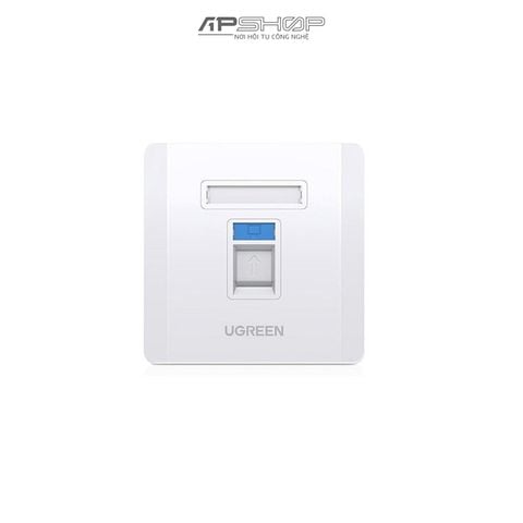 Mặt nạ mạng âm tường UGREEN Wall NW144 | Chính hãng