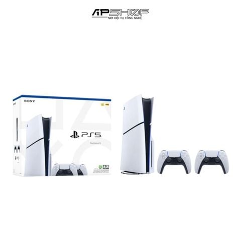 Máy chơi game PlayStation 5 Slim ASIA-00479 | PS5 | 2 Tay cầm | Chính hãng