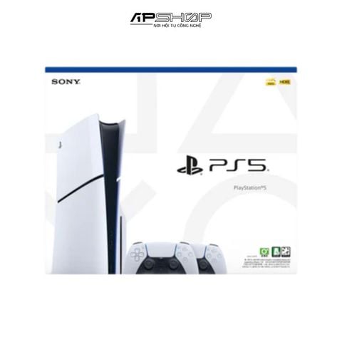 Máy chơi game PlayStation 5 Slim ASIA-00479 | PS5 | 2 Tay cầm | Chính hãng