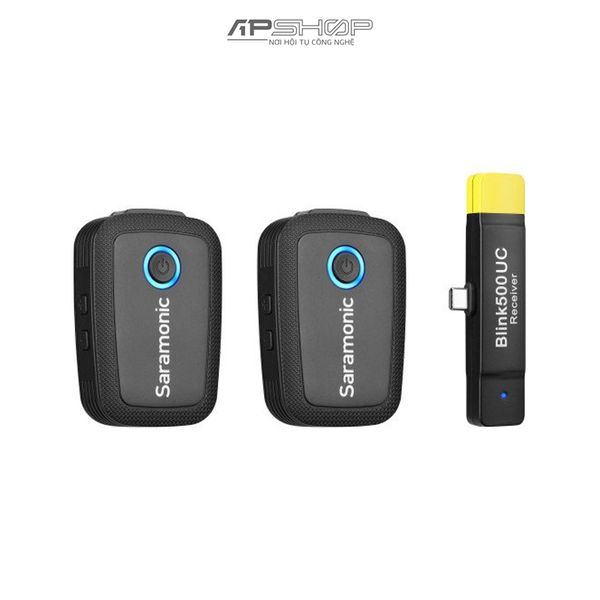Micro không dây Saramonic Blink500 Pro B6 bán kích hoạt động lên đến 80 mét | Chính hãng