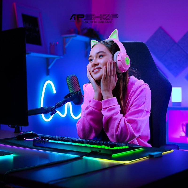 Micro Cho Streamer Hiệu Razer Seiren V3 Chroma