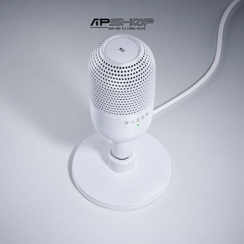 Micro Cho Streamer Hiệu Razer Seiren V3 Mini White