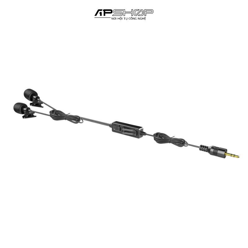 Micro có dây Saramonic LavMicro 2M | Cổng 3.5mm