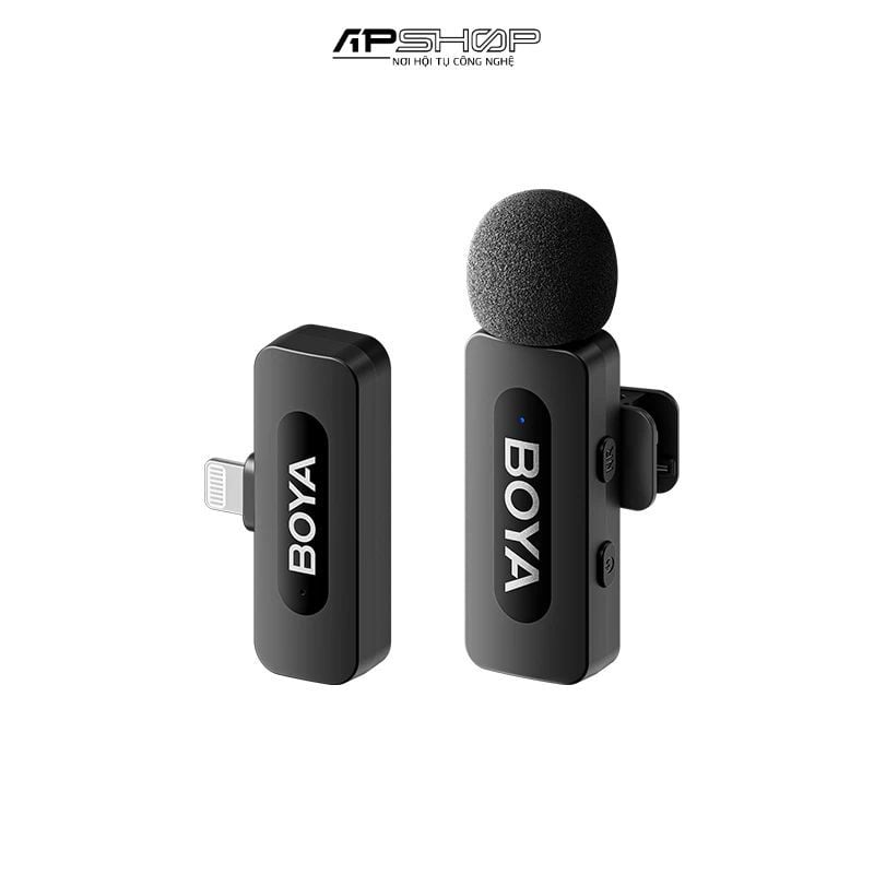 Micro không dây Boya BY-V1 V2.0 | Kết nối Lightning