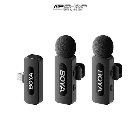 Micro không dây Boya BY-V2 V2.0 | Kết nối Lightning