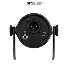 Micro thu âm chuyên podcast cổng USB Shure MV7 màu đen