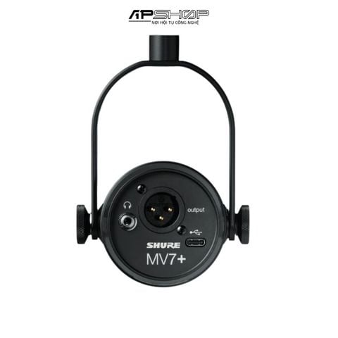 Micro thu âm chuyên podcast cổng USB/XLR Shure MV7+