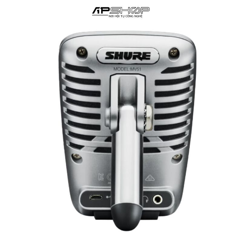 Micro thu âm condenser màng thu lớn Shure MV51