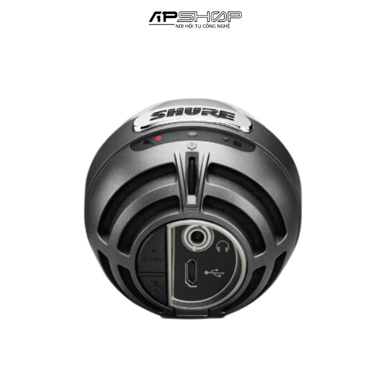 Micro thu âm condenser Shure MV5 cổng lightning màu xám