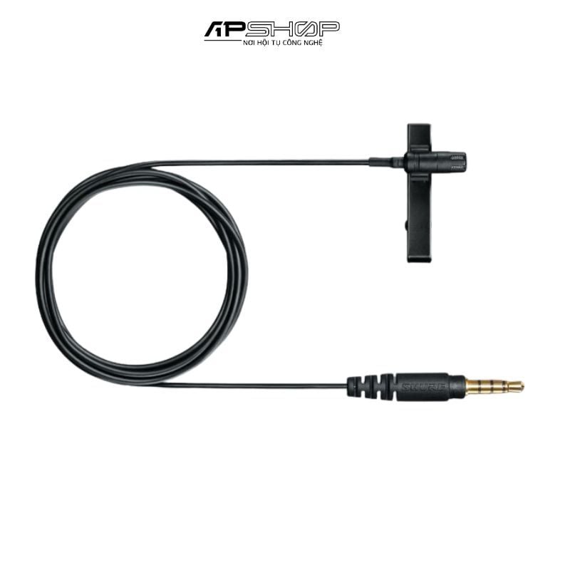 Micro thu âm lavalier Shure MVL 3.5mm