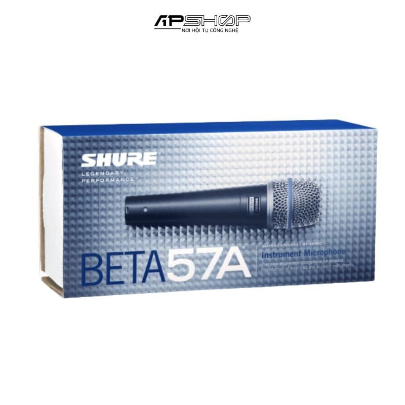 Micro thu âm nhạc cụ dynamic Shure BETA 57A