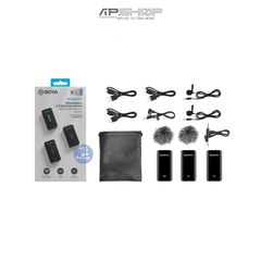 Microphone Boya BY-XM6-S2 Wireless | Chính hãng