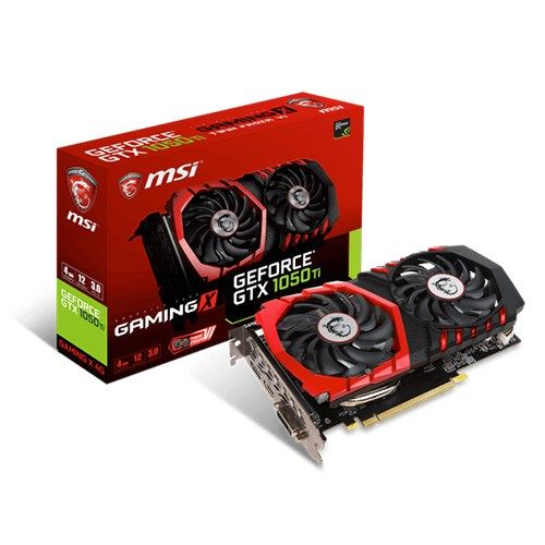 VGA MSI GTX 1050 Ti Gaming X 4GB