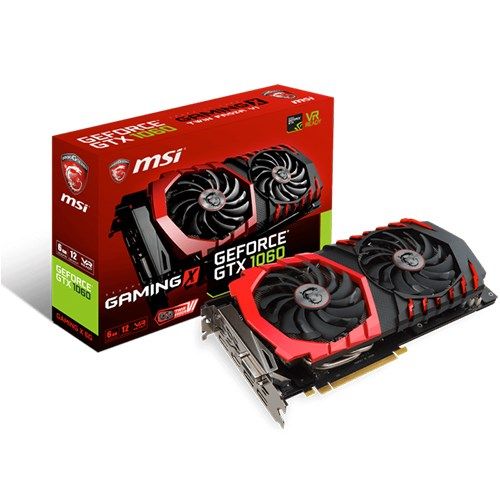 VGA MSI GTX 1060 GAMING X 6GB