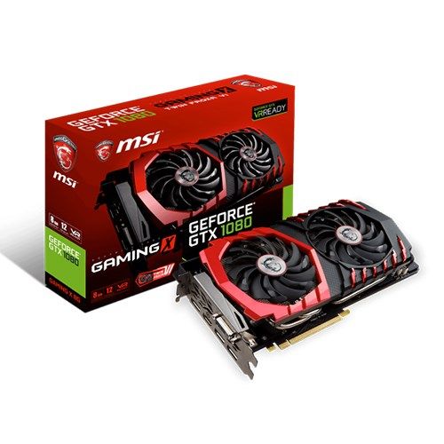 VGA MSI GTX 1080 GAMING X 8GB