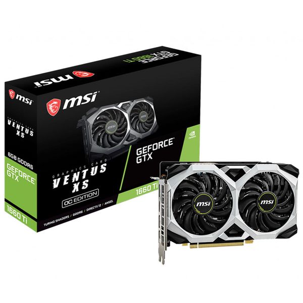 MSI GTX 1660 Ti VENTUS XS 6G OC