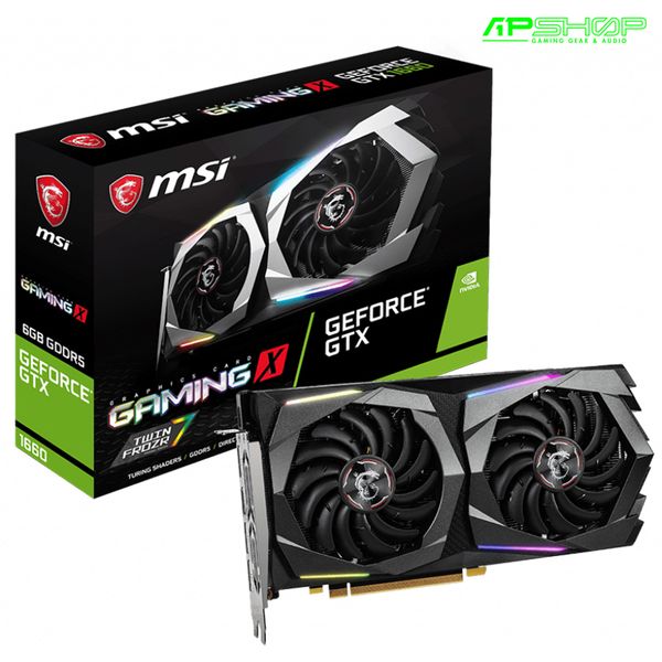 MSI GTX 1660 GAMING X 6G