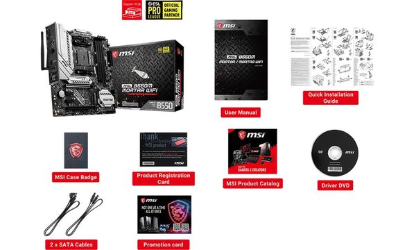 MSI MAG B550M MORTAR WIFI