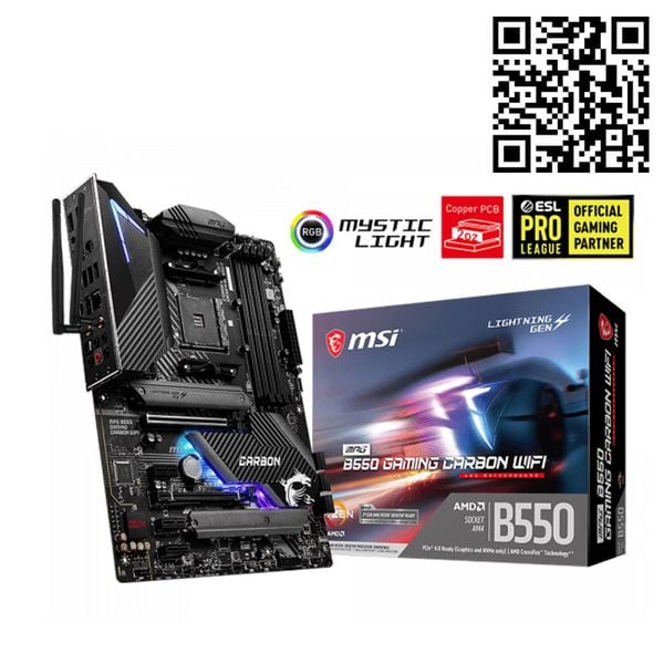 MSI MPG B550 GAMING CARBON WIFI