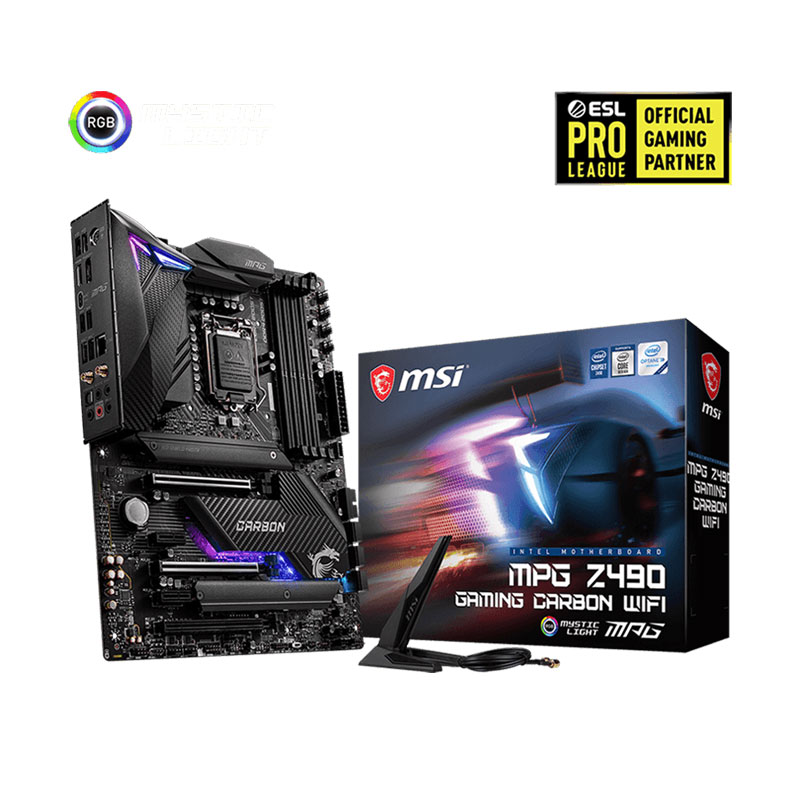 MSI MPG Z490 GAMING CARBON WIFI –