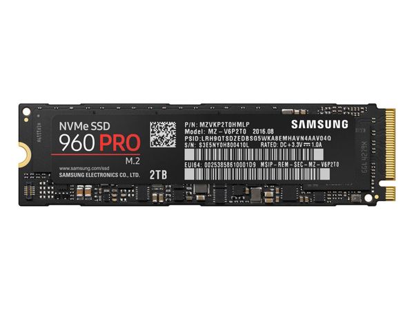 SSD Samsung 960PRO 2TB