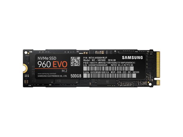 SSD Samsung 960EVO 500GB
