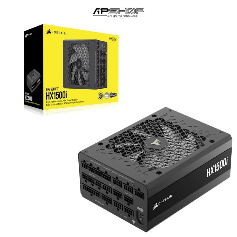 Nguồn Corsair HX1500i 2025 ATX 3.1 & PCIe 5.1 - 80 Plus Platinum