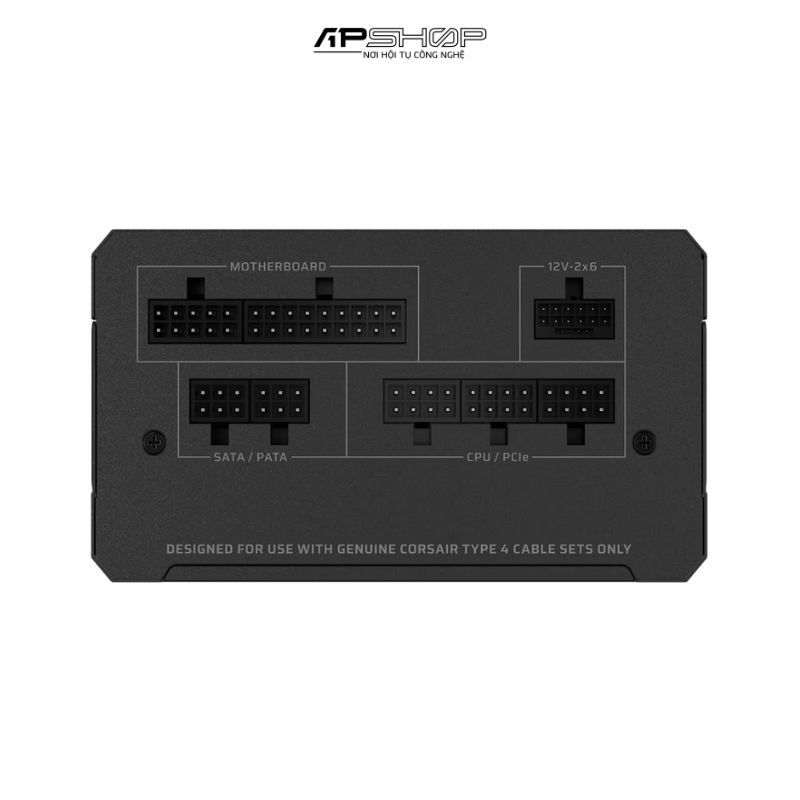 Nguồn Corsair RM750e ATX 3.1 Cybenetics Gold