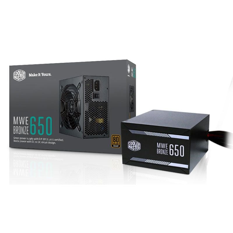 Nguồn Cooler Master MWE Bronze 650 80 Plus Bronze – - Main Image