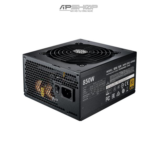 Nguồn Cooler Master MWE Gold 850 V2 Full Modular | Chính hãng