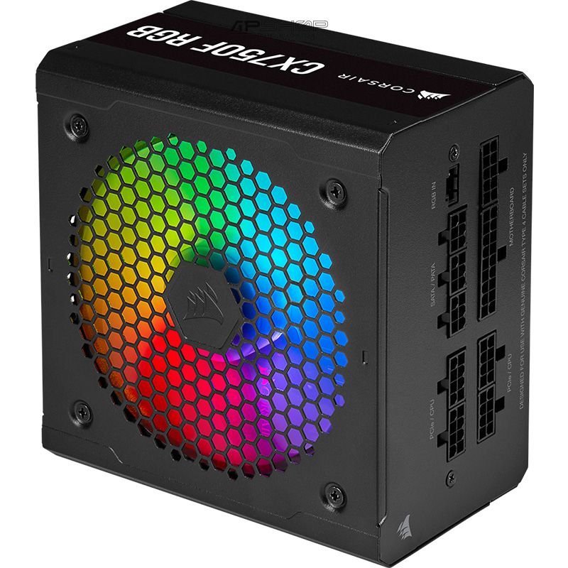 Nguồn Corsair CX750F RGB Black