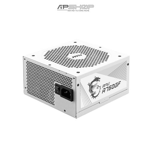 Nguồn MSI MPG A750GF WHITE 750W 80 Plus Gold-apshop