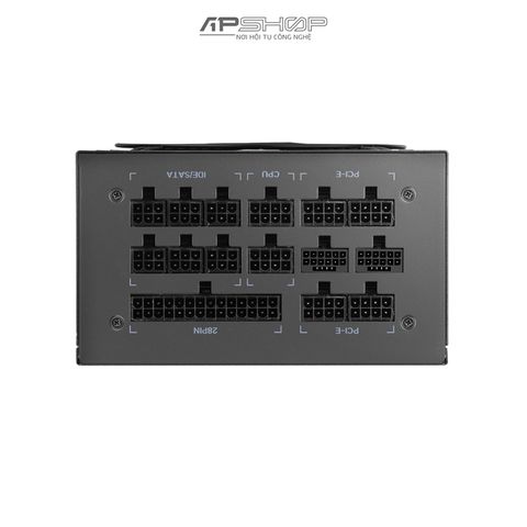 Nguồn Segotep GM1250W White 80 Plus Gold Fully Modular PCIE 5.0 ATX 3.0 | Chính hãng