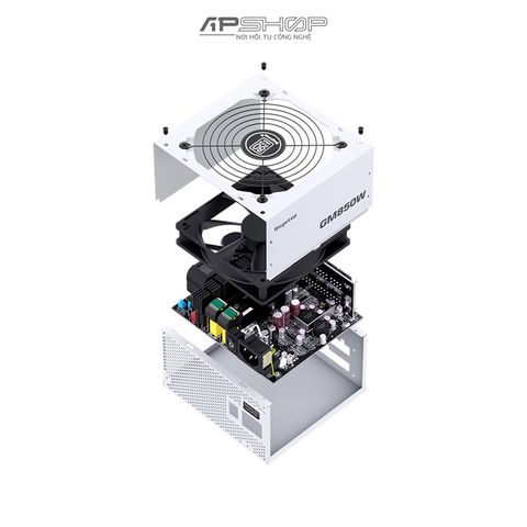 Nguồn Segotep GM850W White 80 Plus Gold Fully Modular PCIE 5.0 ATX 3.0 | Chính hãng