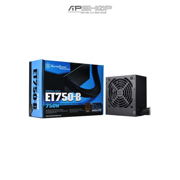 Nguồn SilverStone SST-ET750-B 80 PLUS Bronze 750W | Chính hãng